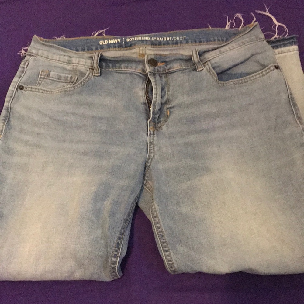 Old navy boyfriend destroyed